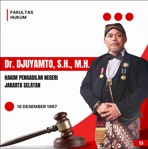Dr. Djuyamto, SH., MH.